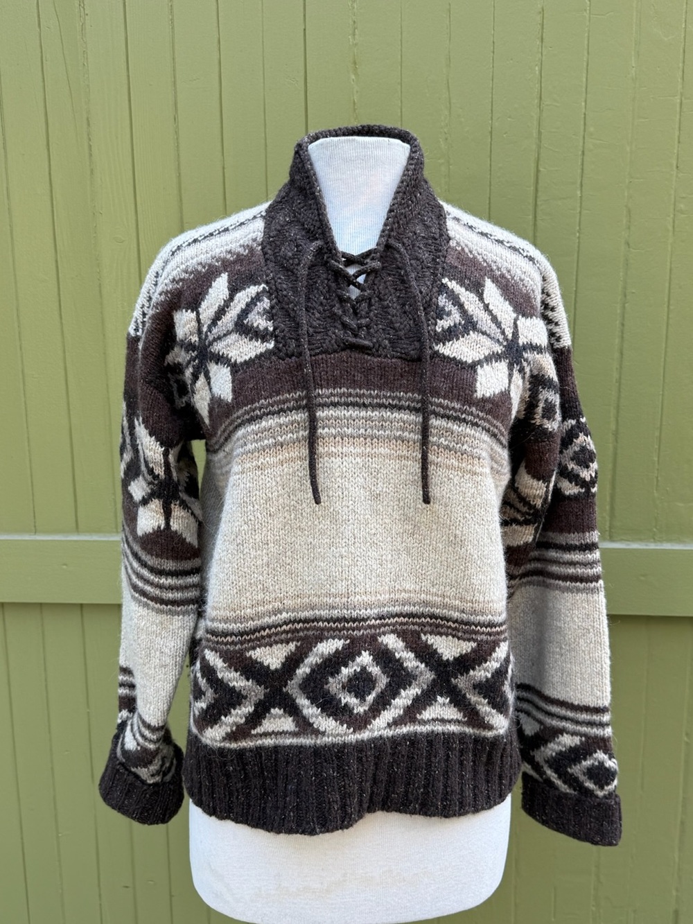 Ralph Lauren Cowichan-style sweater - Size L